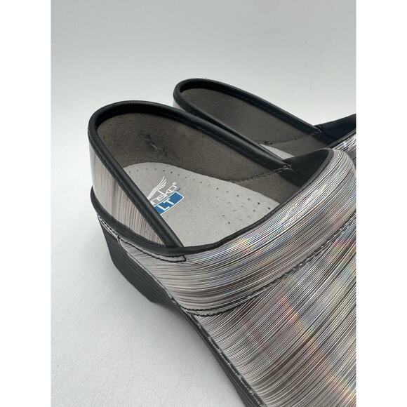Dansko LT PRO Women's LIGHTLY USED Clogs Prism Metallic EU Size 39 Regular - Picture 3 of 12